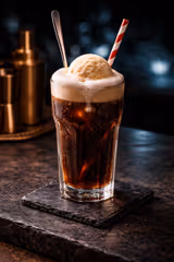 Boozy Root Beer Float