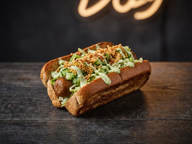 Green Room Veggie Dog